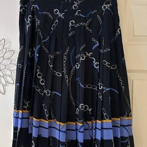 Ann Taylor Chiffon Pleated Skirt, size 18